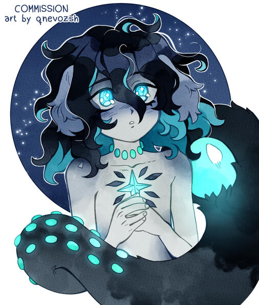 [TRADITIONAL HALF BODY SKETCH] ~$15